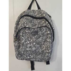 Sakroots Artist Circle Medium Black/White Spirit Desert Print Colorable Backpack